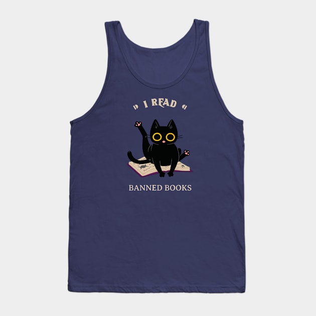 I read banned books Tank Top by ArtsyStone